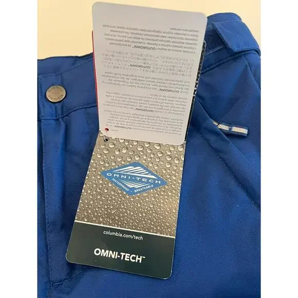 $75 Columbia Kids Blue Bugaboo III Insulated Ski Pants Size Medium - Picture 8 of 13